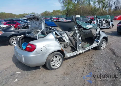 2005 Dodge Neon Sxt из США, поврежденный, VIN 1B3ES56C25D139109